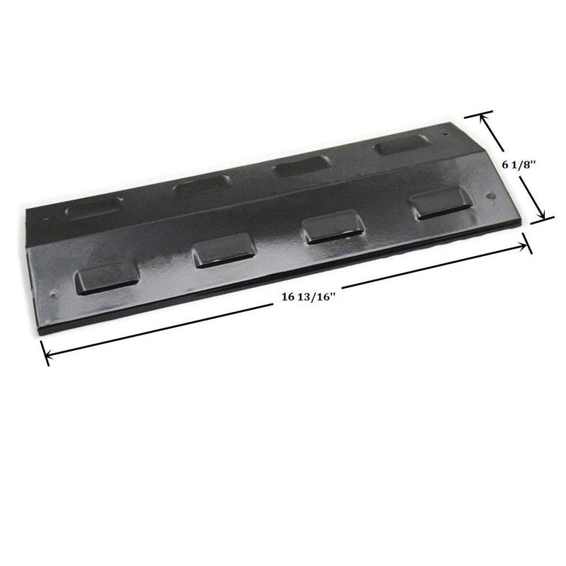Adviace 16 13/16" Porcelain Steel Heat Plate, Heat Shield, Burner Cover, Heat Tent Replacement for Charbroil 463620415, 463631009, Flavorizer Bars for Aussie, Thermos and BBQ Pro. - Image 2